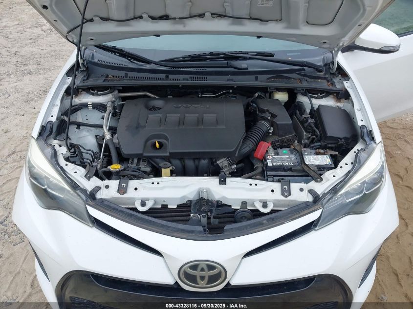 2017 Toyota Corolla Se VIN: 5YFBURHE9HP633129 Lot: 43328116