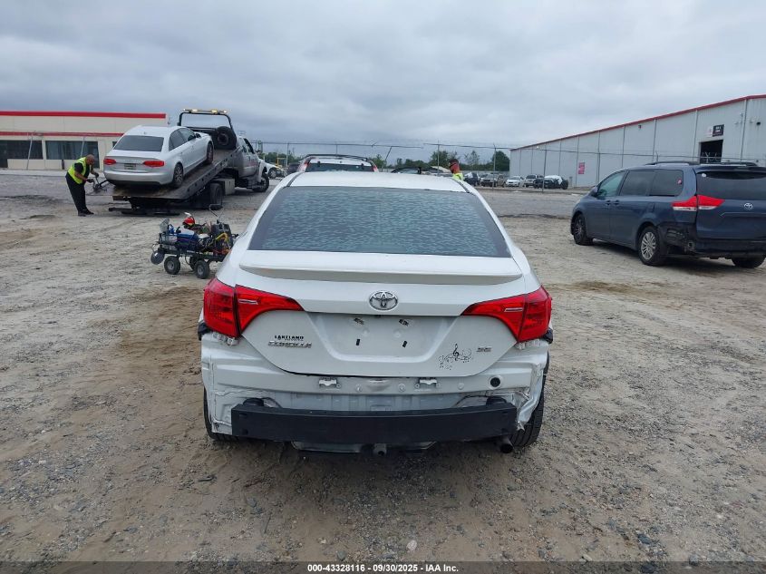 2017 Toyota Corolla Se VIN: 5YFBURHE9HP633129 Lot: 43328116