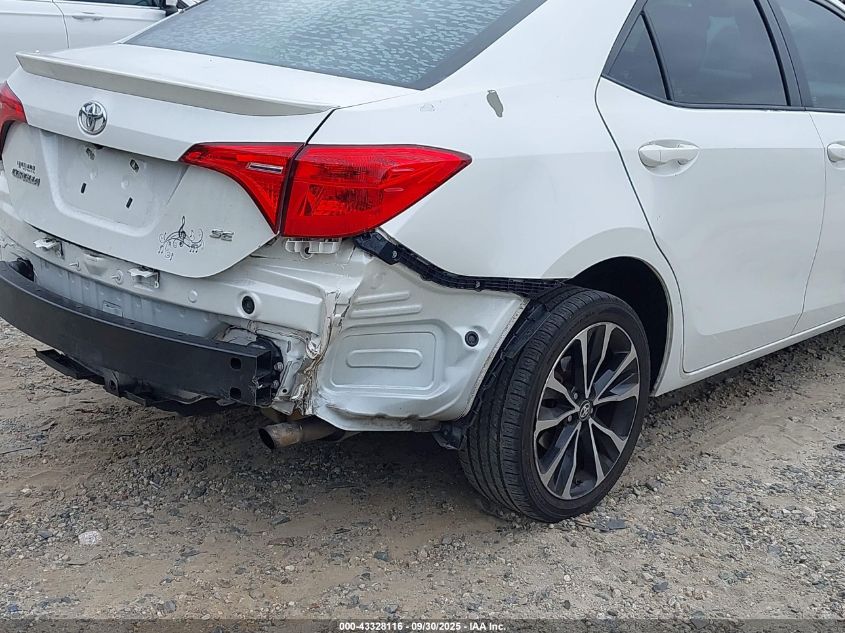 2017 Toyota Corolla Se VIN: 5YFBURHE9HP633129 Lot: 43328116