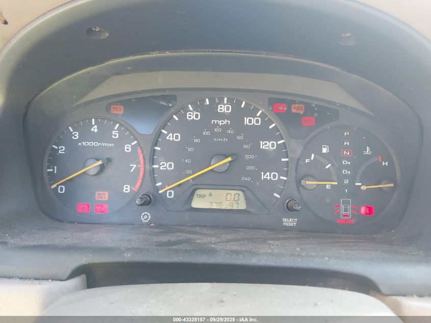 2002 Honda Accord 3.0 Ex VIN: 1HGCG16592A060598 Lot: 43328157