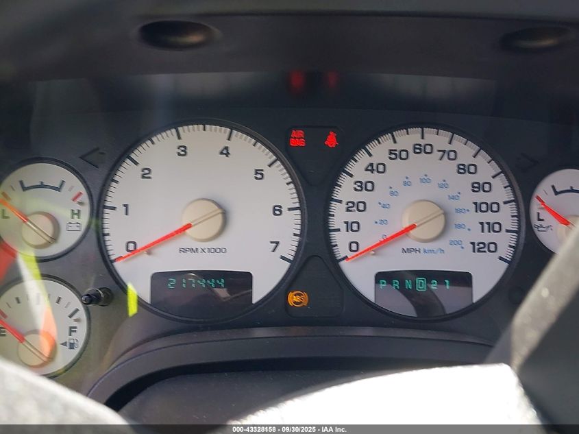 2005 Dodge Ram 1500 Slt/Laramie VIN: 1D7HA16D95J503047 Lot: 43328158