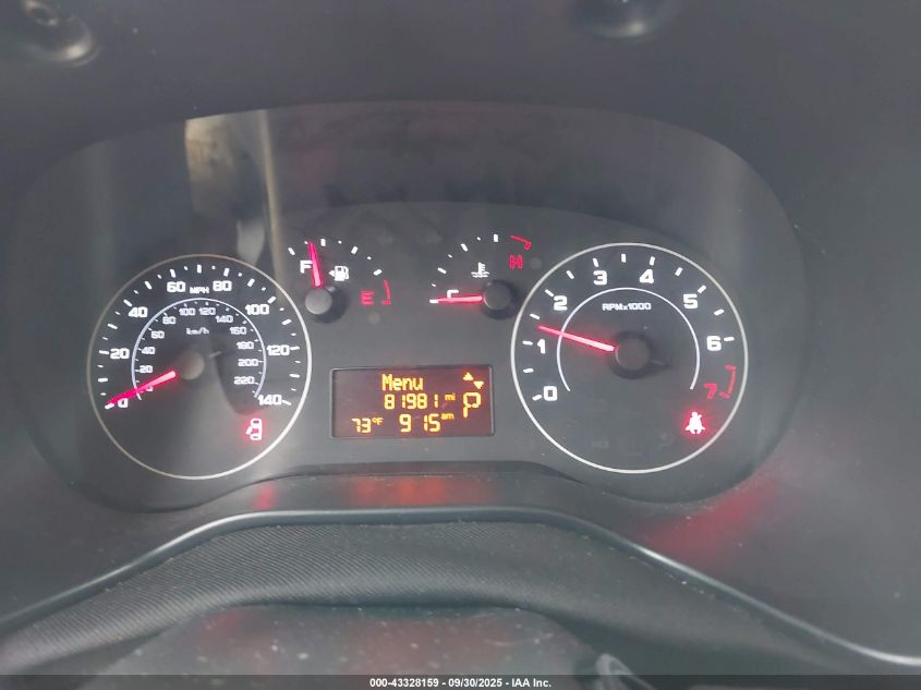 2021 Ram Promaster City Tradesman VIN: ZFBHRFAB7M6U36197 Lot: 43328159