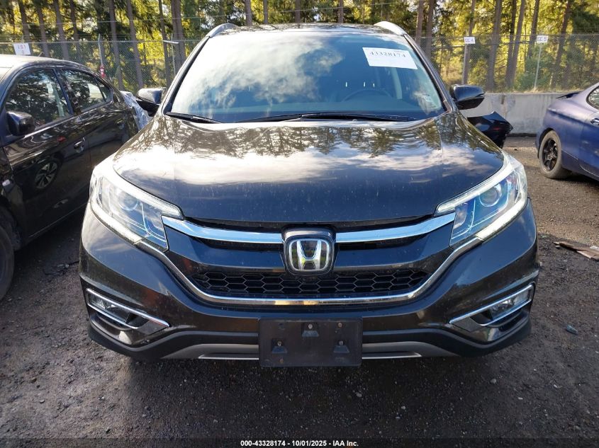 2015 Honda Cr-V Touring VIN: 5J6RM4H96FL123227 Lot: 43328174