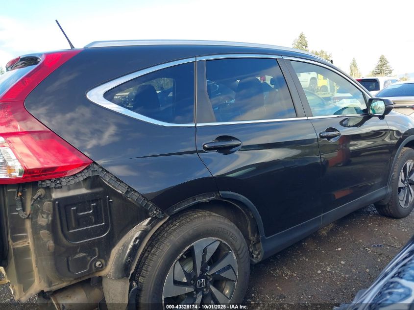 2015 Honda Cr-V Touring VIN: 5J6RM4H96FL123227 Lot: 43328174