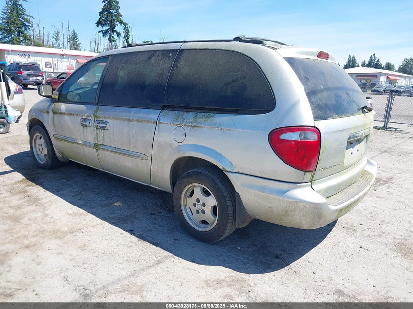 2003 Chrysler Town & Country El silver van gasoline 2C4GP34L73R163139 photo #4