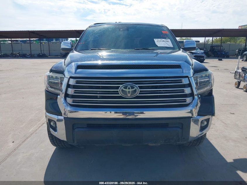 2020 Toyota Tundra Limited VIN: 5TFFY5F12LX264025 Lot: 43328186