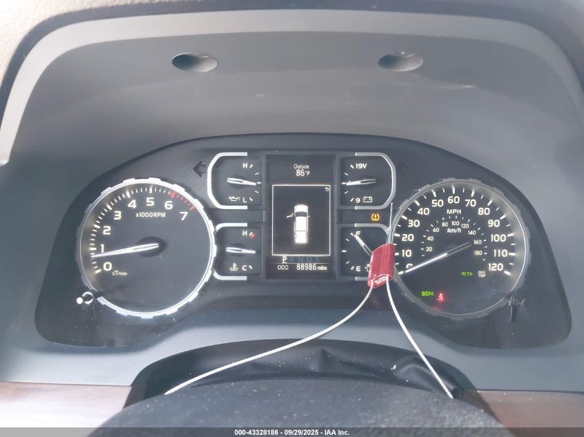 2020 Toyota Tundra Limited VIN: 5TFFY5F12LX264025 Lot: 43328186