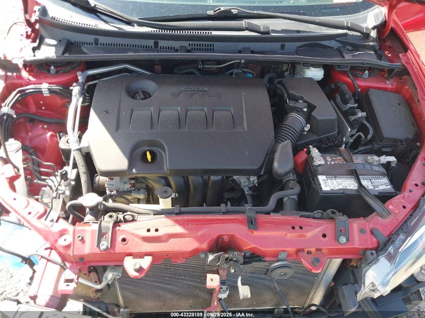 2019 Toyota Corolla Le VIN: 5YFBURHE2KP927401 Lot: 43328189