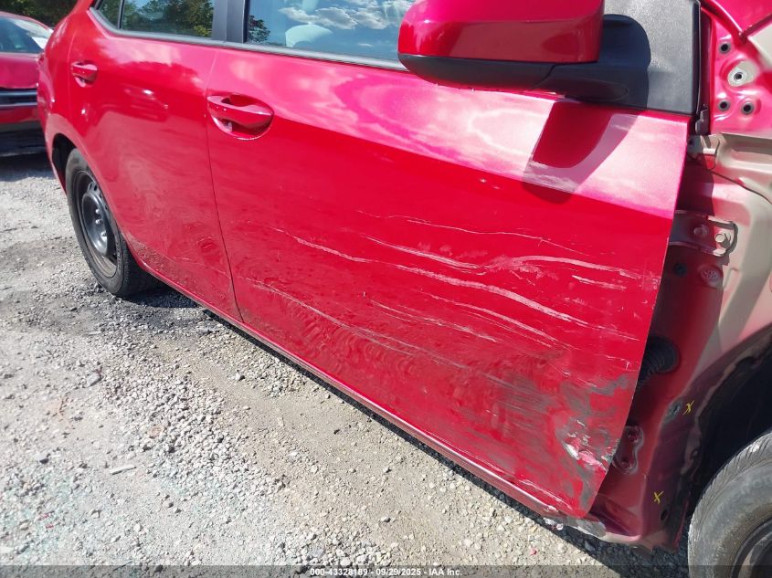 2019 Toyota Corolla Le VIN: 5YFBURHE2KP927401 Lot: 43328189