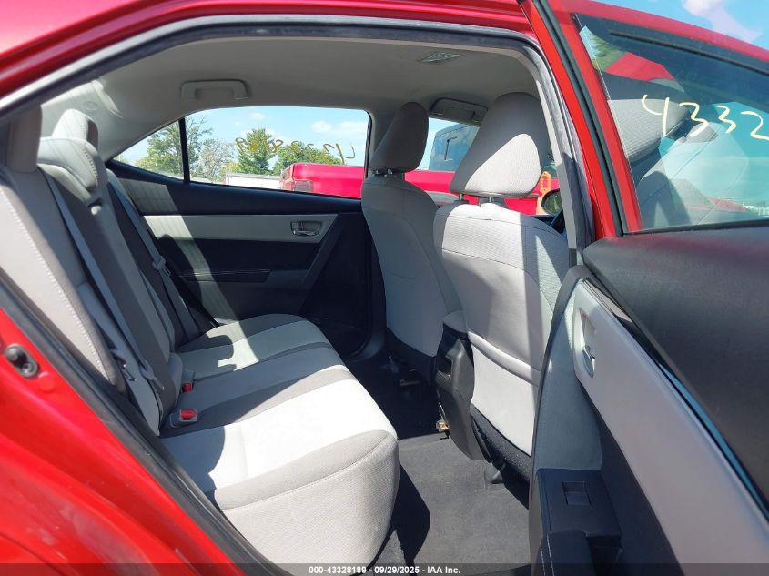 2019 Toyota Corolla Le VIN: 5YFBURHE2KP927401 Lot: 43328189