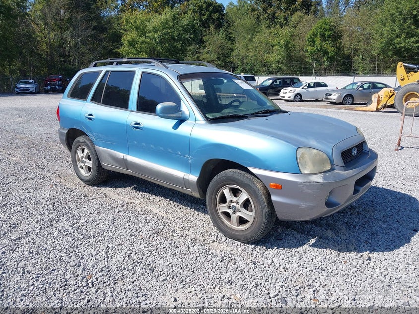 KM8SC13E64U653164 2004 Hyundai Santa Fe Gls/Lx auction photo 1