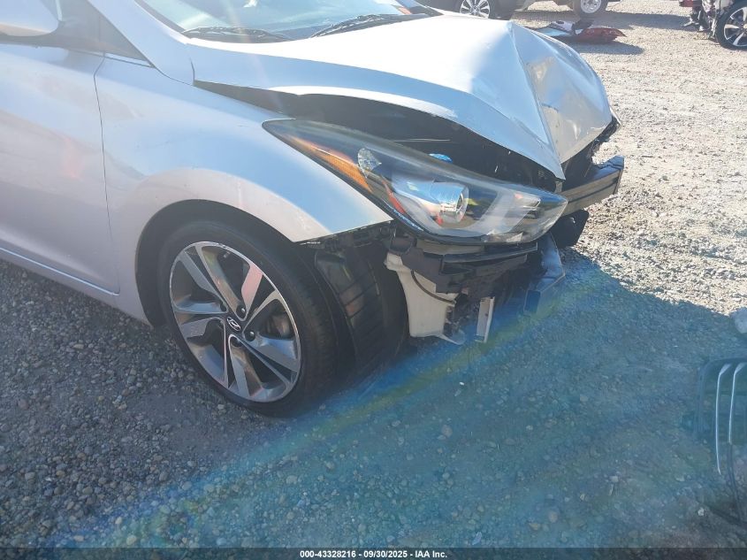 2014 Hyundai Elantra Limited VIN: KMHDH4AE8EU058185 Lot: 43328216