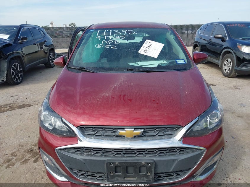 2022 Chevrolet Spark Fwd 1Lt Automatic VIN: KL8CD6SA5NC013187 Lot: 43328217