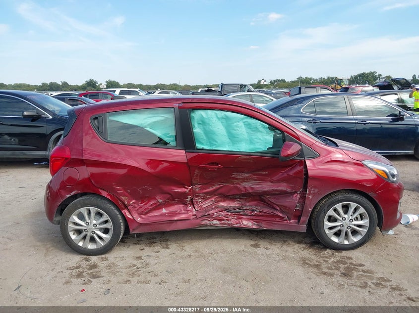 2022 Chevrolet Spark Fwd 1Lt Automatic VIN: KL8CD6SA5NC013187 Lot: 43328217