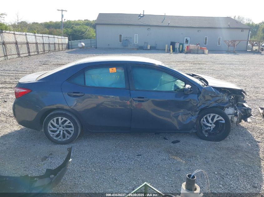 2017 Toyota Corolla Le VIN: 2T1BURHE8HC880741 Lot: 43328227