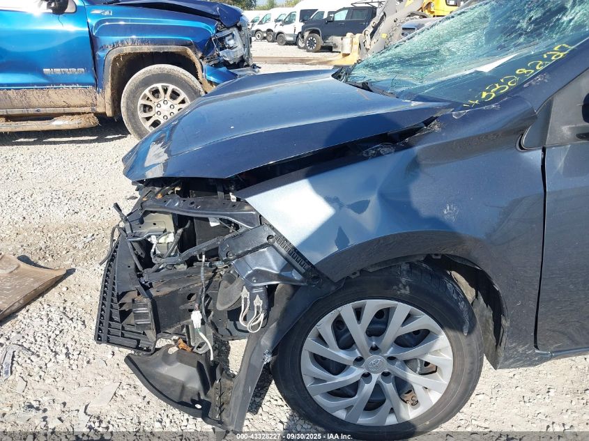 2017 Toyota Corolla Le VIN: 2T1BURHE8HC880741 Lot: 43328227