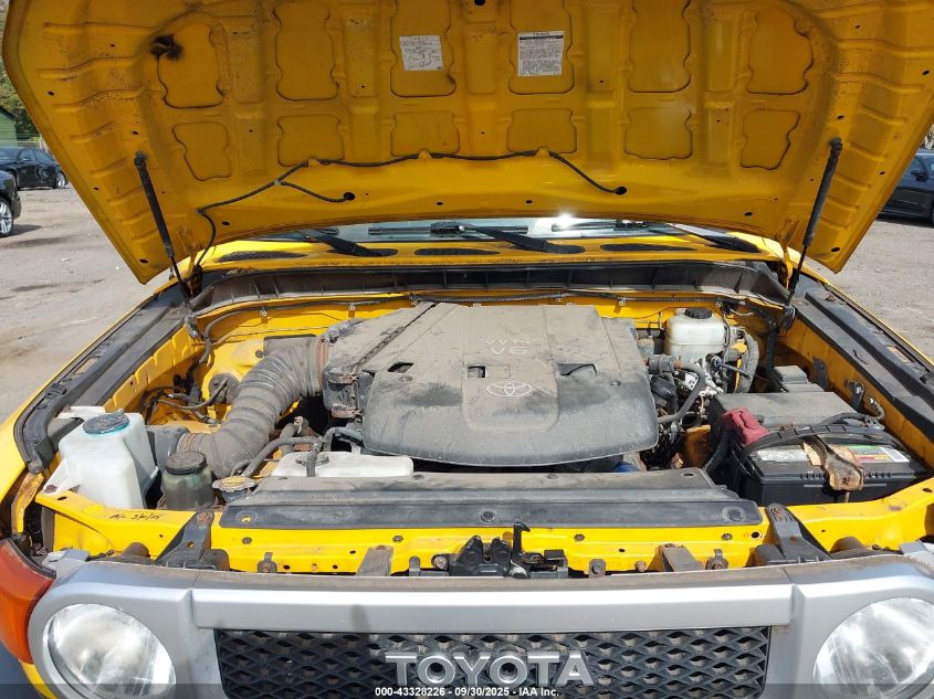 2007 Toyota Fj Cruiser VIN: JTEBU11F070027579 Lot: 43328226