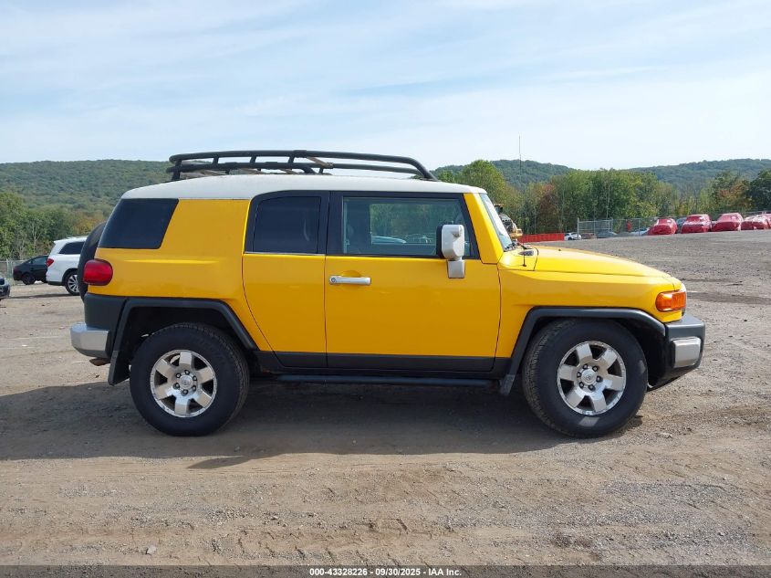2007 Toyota Fj Cruiser VIN: JTEBU11F070027579 Lot: 43328226
