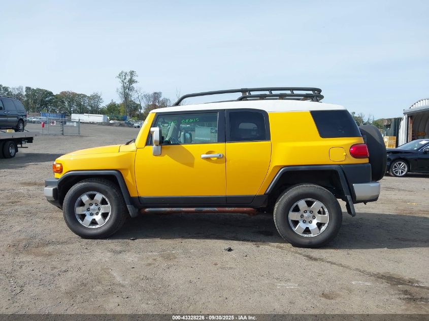2007 Toyota Fj Cruiser VIN: JTEBU11F070027579 Lot: 43328226