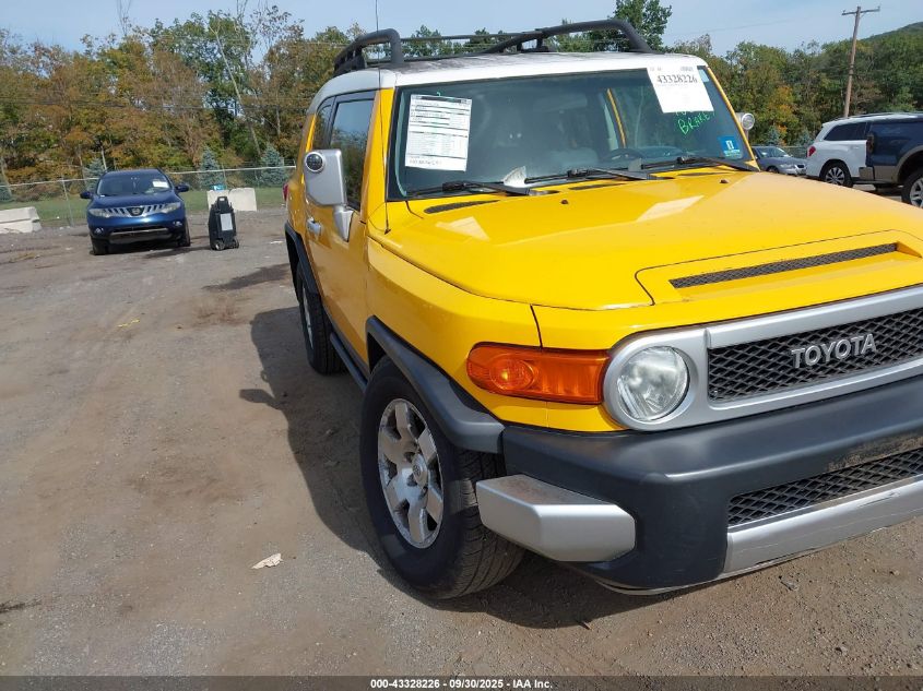 2007 Toyota Fj Cruiser VIN: JTEBU11F070027579 Lot: 43328226