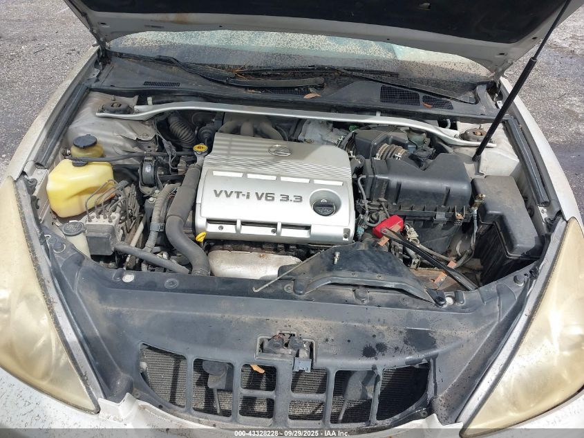 2005 Lexus Es 330 VIN: JTHBA30G255121982 Lot: 43328228