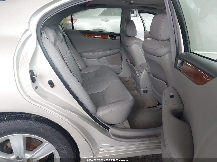 2005 Lexus Es 330 VIN: JTHBA30G255121982 Lot: 43328228