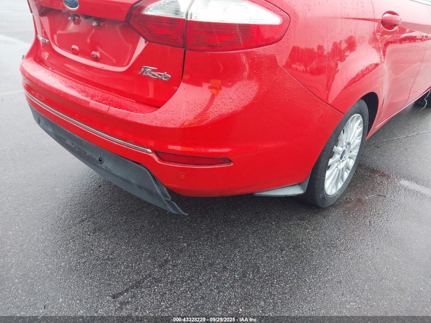 2014 Ford Fiesta Titanium VIN: 3FADP4CJ4EM100444 Lot: 43328229