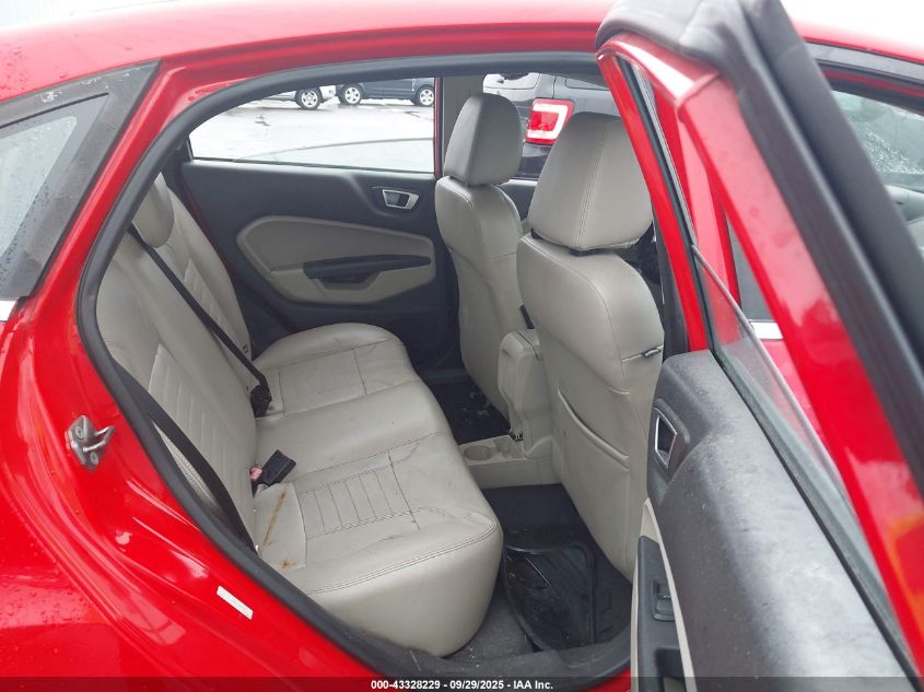 2014 Ford Fiesta Titanium VIN: 3FADP4CJ4EM100444 Lot: 43328229