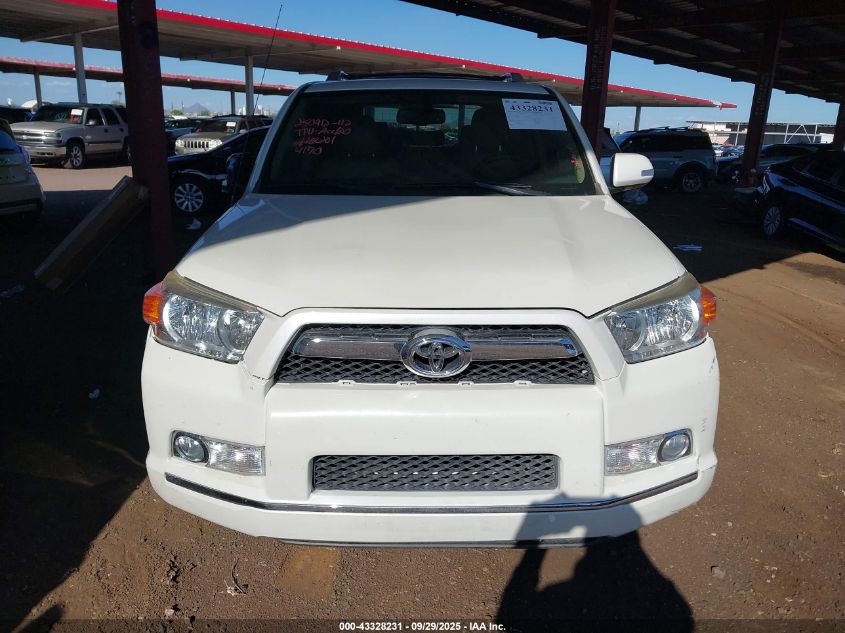 2012 Toyota 4Runner Limited VIN: JTEZU5JR0C5044170 Lot: 43328231