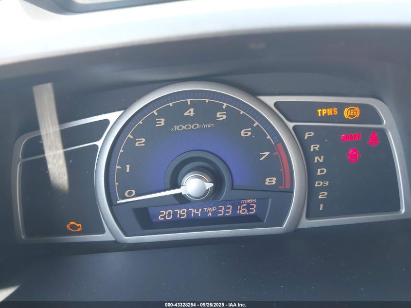 2008 Honda Civic Ex-L VIN: 1HGFA16928L103757 Lot: 43328254