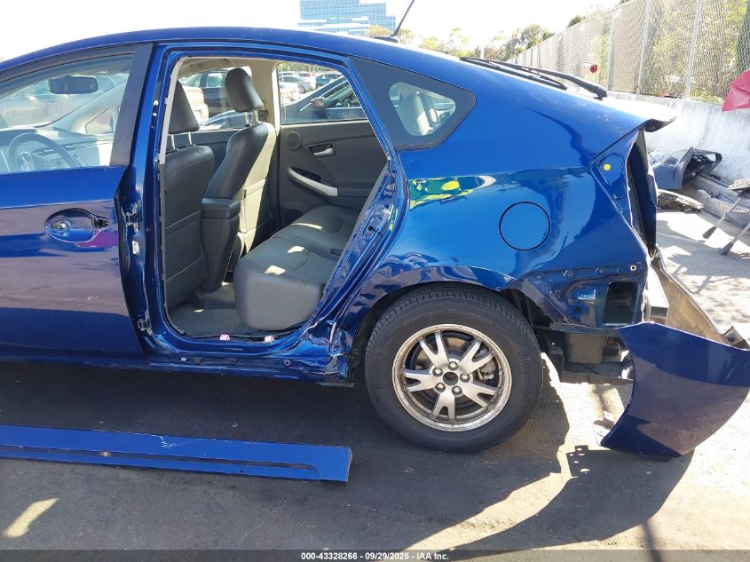 2010 Toyota Prius Iv VIN: JTDKN3DU0A5093065 Lot: 43328266