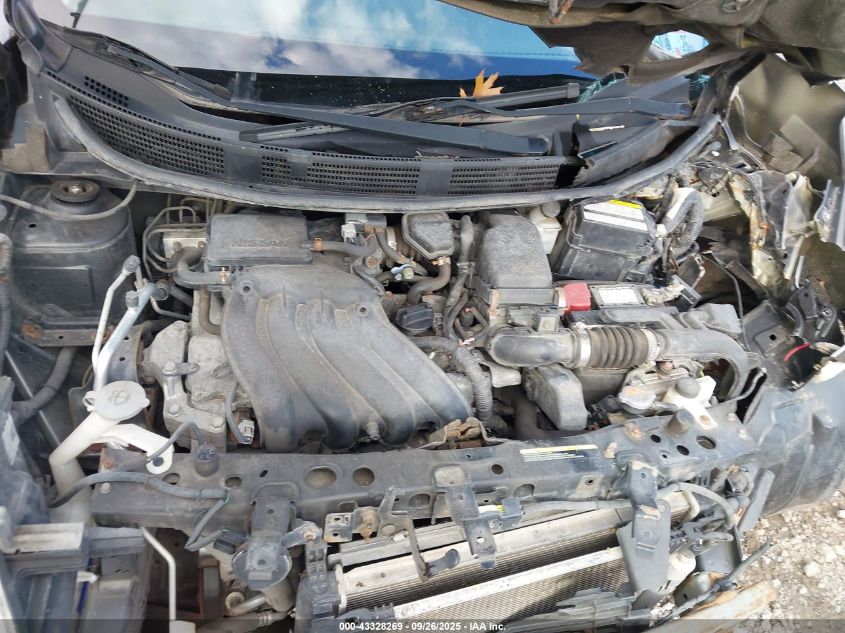 2016 Nissan Versa 1.6 S/1.6 S+/1.6 Sl/1.6 Sv VIN: 3N1CN7APXGL809685 Lot: 43328269