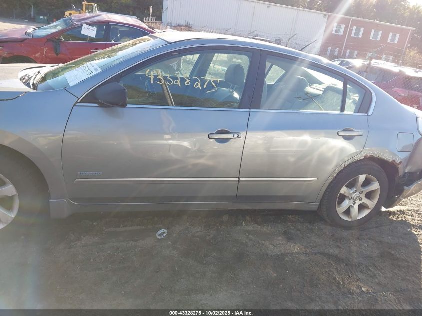 2007 Nissan Altima Hybrid VIN: 1N4CL21E77C237223 Lot: 43328275
