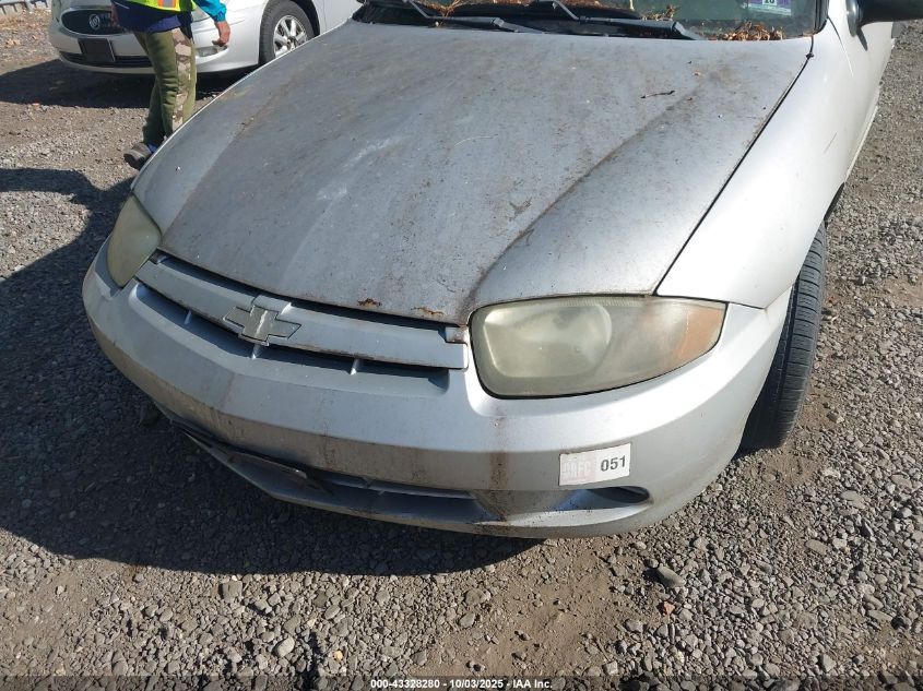 2003 Chevrolet Cavalier VIN: 1G1JC52F237124818 Lot: 43328280
