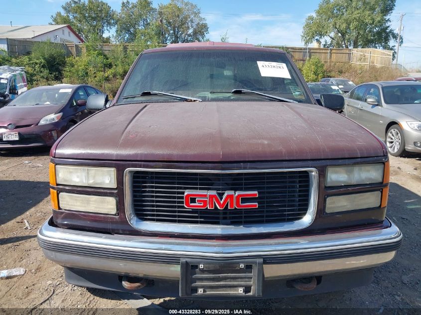 1998 GMC Sierra 1500 Sl Wideside VIN: 1GTEK14M3WZ529322 Lot: 43328283