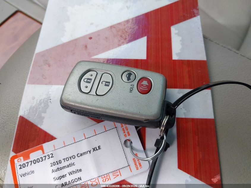 2010 Toyota Camry Xle V6 VIN: 4T1BK3EK8AU602195 Lot: 43328306