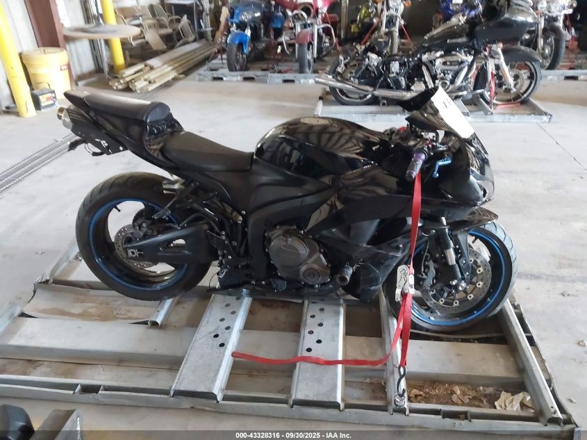 2007 Honda Cbr600 Rr VIN: JH2PC40027M003277 Lot: 43328316