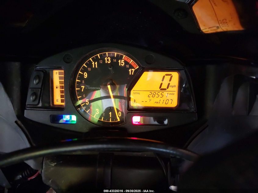 2007 Honda Cbr600 Rr VIN: JH2PC40027M003277 Lot: 43328316