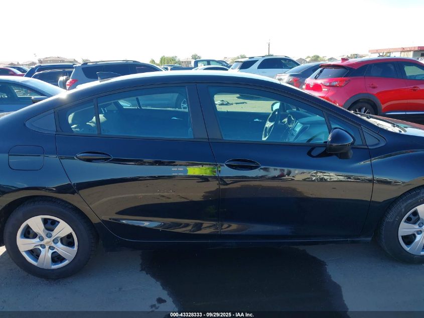 2018 Chevrolet Cruze Ls Auto VIN: 1G1BC5SM6J7171575 Lot: 43328333