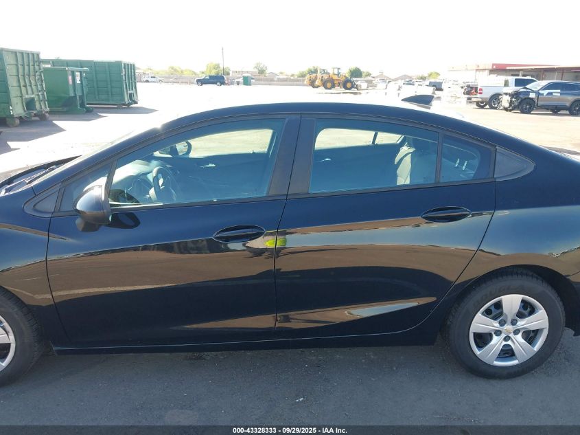 2018 Chevrolet Cruze Ls Auto VIN: 1G1BC5SM6J7171575 Lot: 43328333