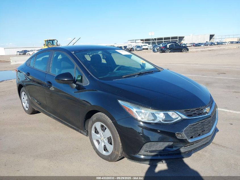 2018 Chevrolet Cruze Ls Auto VIN: 1G1BC5SM6J7171575 Lot: 43328333