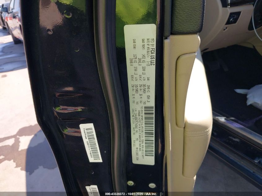 2015 Jeep Grand Cherokee Limited VIN: 1C4RJEBG7FC742642 Lot: 43328372