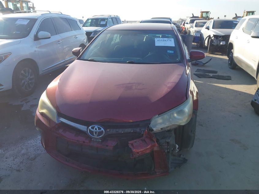 2016 Toyota Camry Se VIN: 4T1BF1FK4GU606681 Lot: 43328376