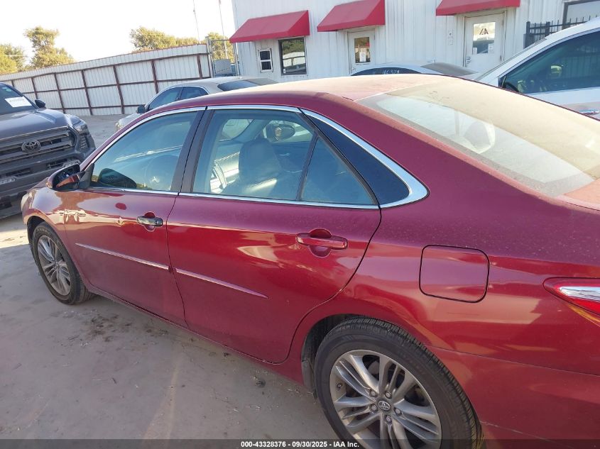 2016 Toyota Camry Se VIN: 4T1BF1FK4GU606681 Lot: 43328376