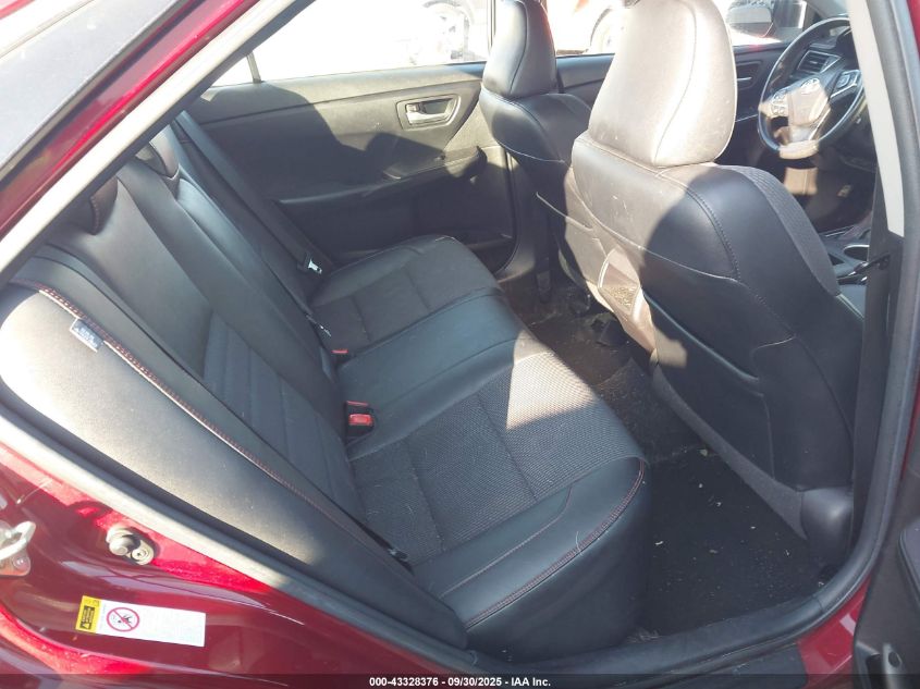 2016 Toyota Camry Se VIN: 4T1BF1FK4GU606681 Lot: 43328376