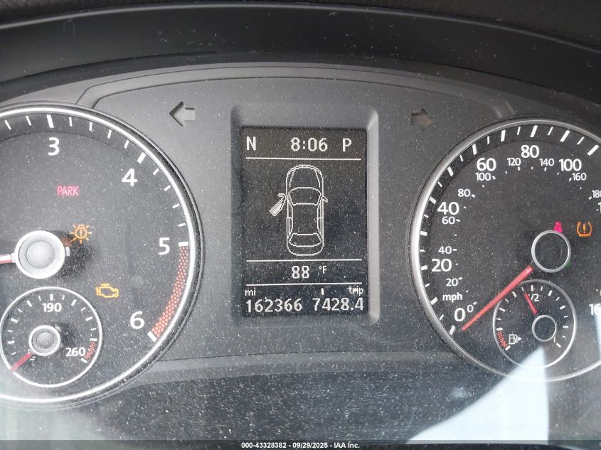 2014 Volkswagen Passat 2.0L Tdi Se VIN: 1VWBN7A38EC027686 Lot: 43328382