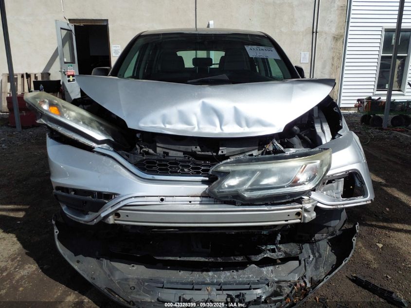 2016 Honda Cr-V Lx VIN: 2HKRM4H3XGH663817 Lot: 43328399