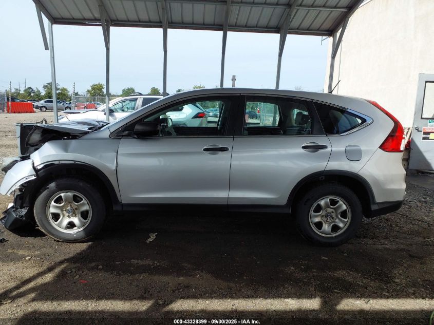 2016 Honda Cr-V Lx VIN: 2HKRM4H3XGH663817 Lot: 43328399