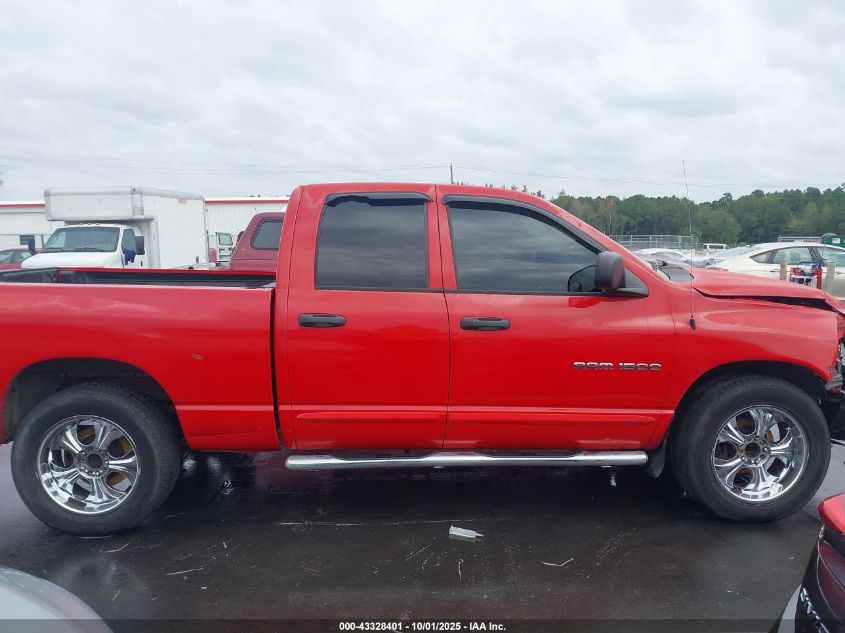 2004 Dodge Ram 1500 Slt/Laramie VIN: 1D7HA18D54S559315 Lot: 43328401