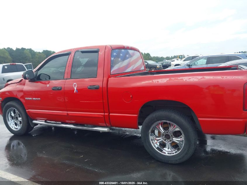 2004 Dodge Ram 1500 Slt/Laramie VIN: 1D7HA18D54S559315 Lot: 43328401